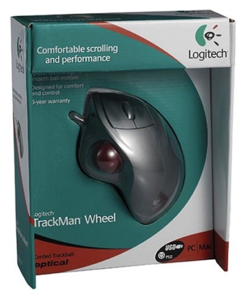 Verpackung trackball