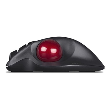 SPEEDLINK Aptico kabellose Trackball Maus (Daumensteuerung, 5-Tasten, 1600 dpi) schwarz - 3