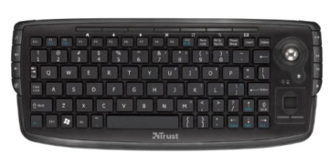 Trust Compact Trackball Tastatur 